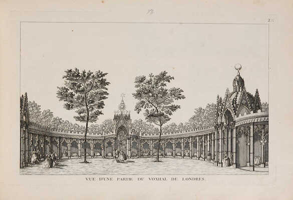 [Сады англо-китайского стиля]. Le Rouge, George Louis. Jardins Anglo-Chinois a la Mode. Paris: Le Rouge 1776-1788. 